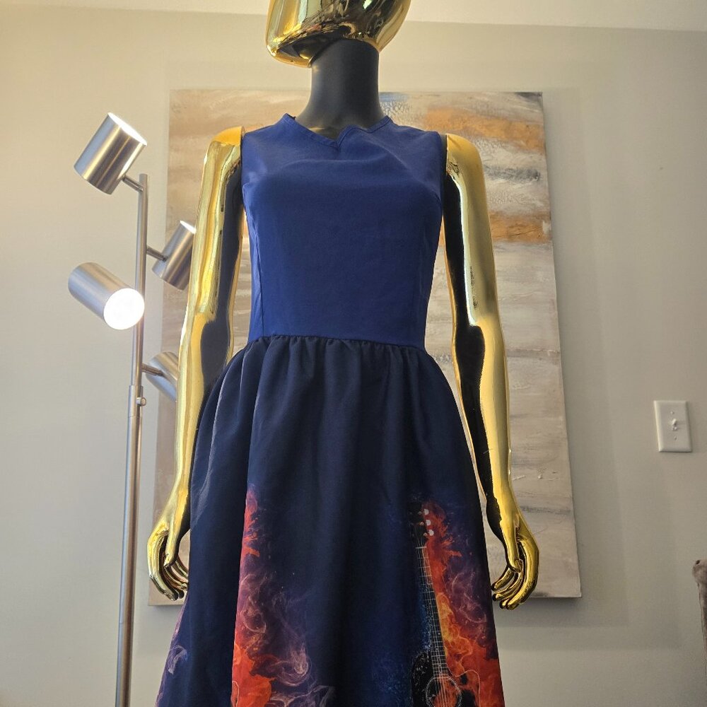 Beautiful Rock and Roll Swing Dress  Size 16 Never Worn